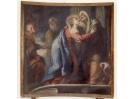 Visitazione di Maria ad Elisabetta 1759 il dipinto prima del restauro 