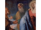 Visitazione di Maria ad Elisabetta 1759 particolare del restauro 